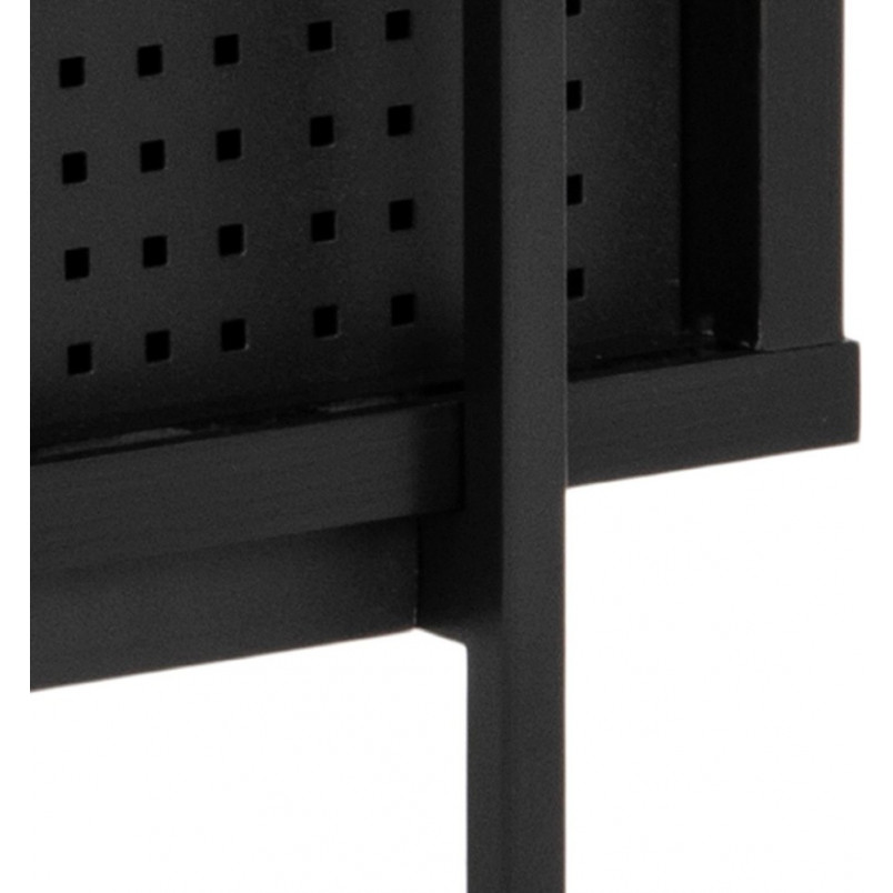 Regał Actona Angus 94cm Czarny | Styl Industrialny