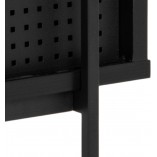 Regał Actona Angus 94cm Czarny | Styl Industrialny