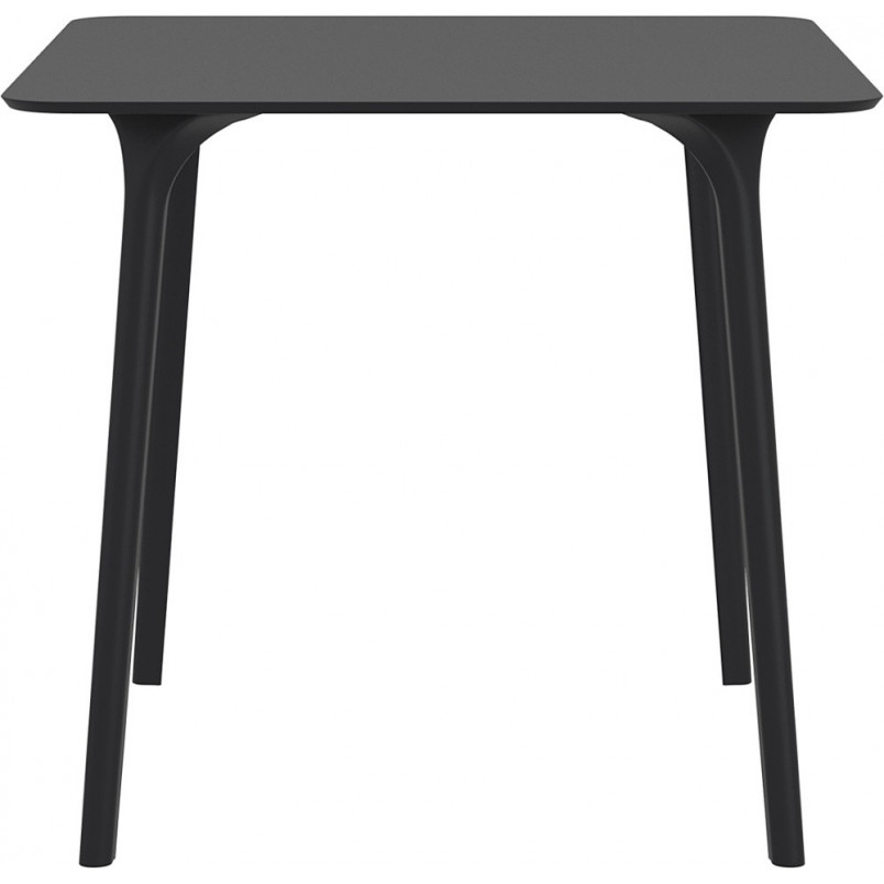 Stół kwadratowy Maya 80x80 czarny Siesta - Elegancki design
