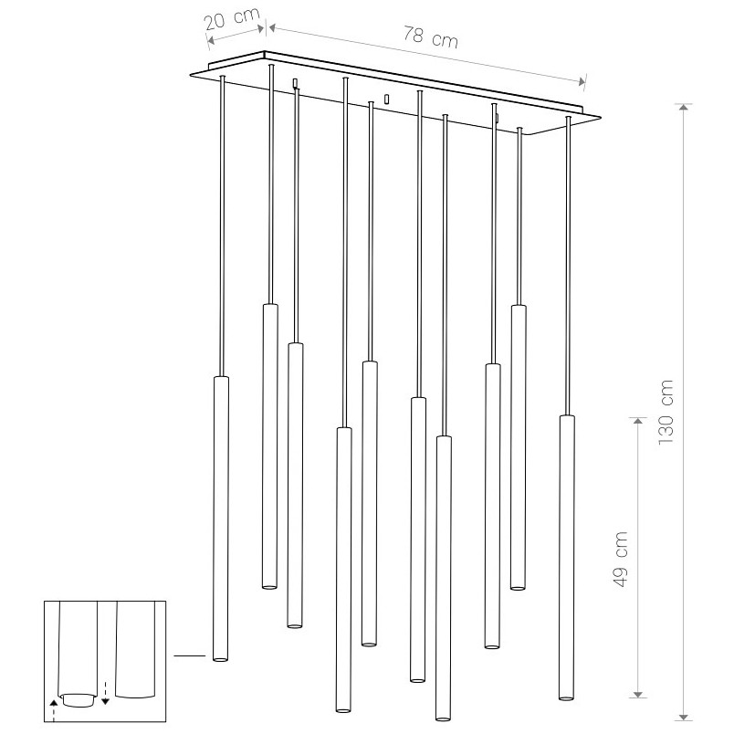 Lampa wisząca Laser X biała | Nowodvorski - Nowoczesne oświetlenie