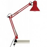 Lampa biurkowa Hobby czerwona Brilliant - Styl Loft | Kup online