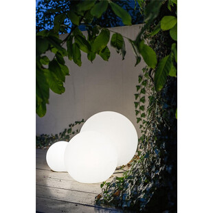 Lampa Ogrodowa Kula Cumulus 60cm Biała | Nowodvorski