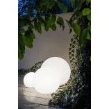 Lampa Ogrodowa Kula Cumulus 60cm Biała | Nowodvorski