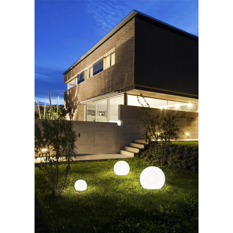Lampa Ogrodowa Kula Cumulus 60cm Biała | Nowodvorski