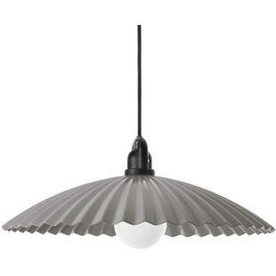 Lampa wisząca Fala IP65 LoftLight | Szara, Metalowa