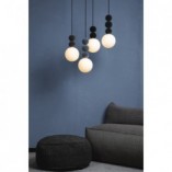 Lampa wisząca Bola czarna LoftLight | Elegancki design