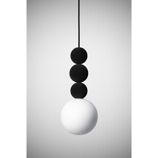 Lampa wisząca Kula Bola czarna LoftLight | Elegancki design
