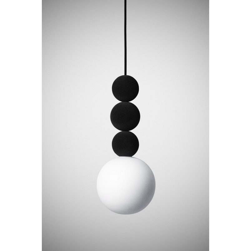 Lampa wisząca Kula Bola czarna LoftLight | Elegancki design
