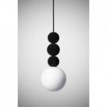 Lampa wisząca Kula Bola czarna LoftLight | Elegancki design