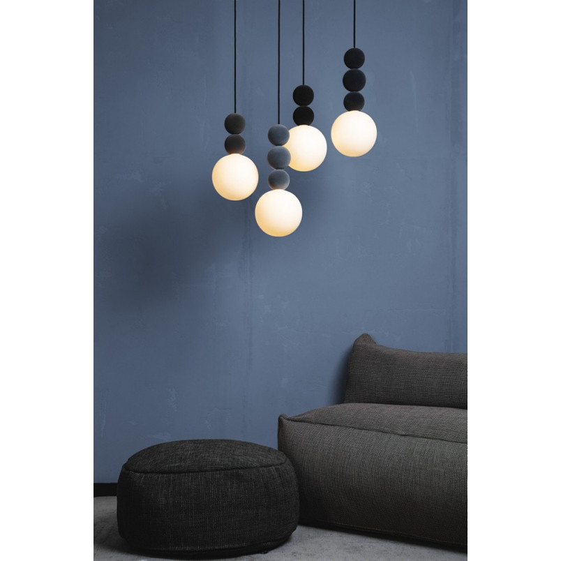 Lampa wisząca Kula Bola czarna LoftLight | Elegancki design