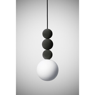 Lampa wisząca Bola LoftLight | Zielona, zamszowa | Kup teraz!