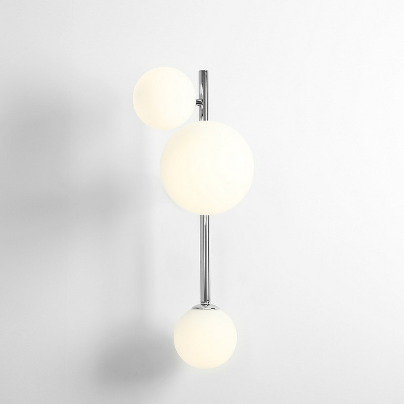 Kinkiet potrójny Glamour Dione | Aldex - Eleganckie oświetlenie