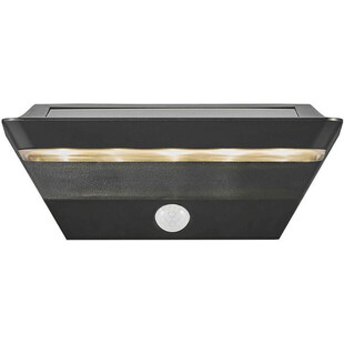 Kinkiet solarny z czujnikiem ruchu Agena LED czarny marki Nordlux