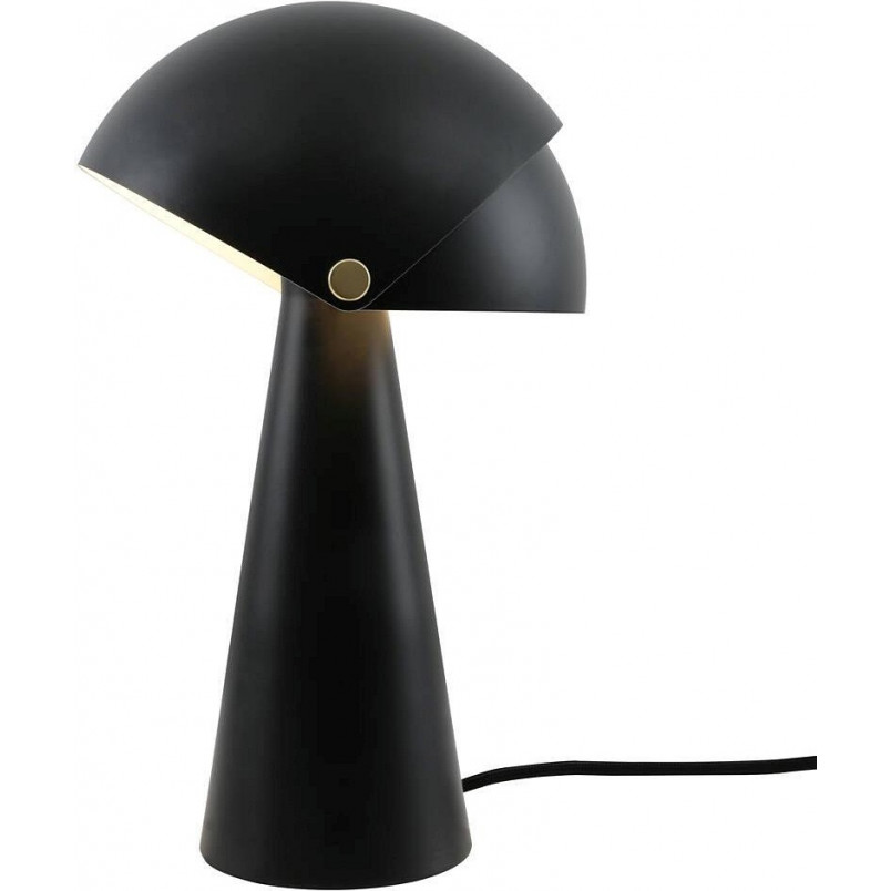 Lampa stołowa retro Align czarna - Design For The People