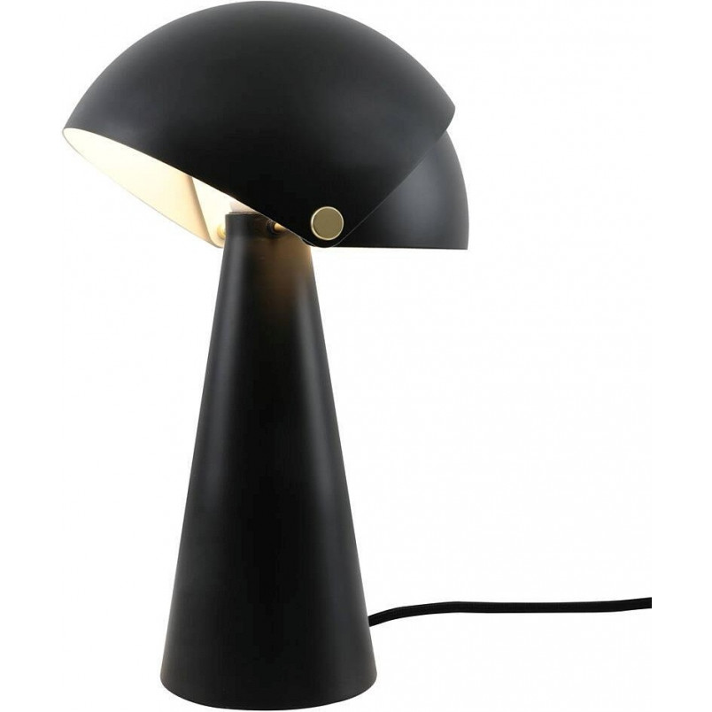 Lampa stołowa retro Align czarna - Design For The People