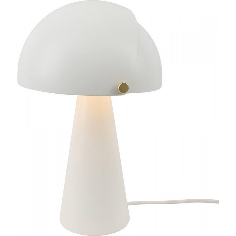 Lampa stołowa retro Align biała | Design For The People