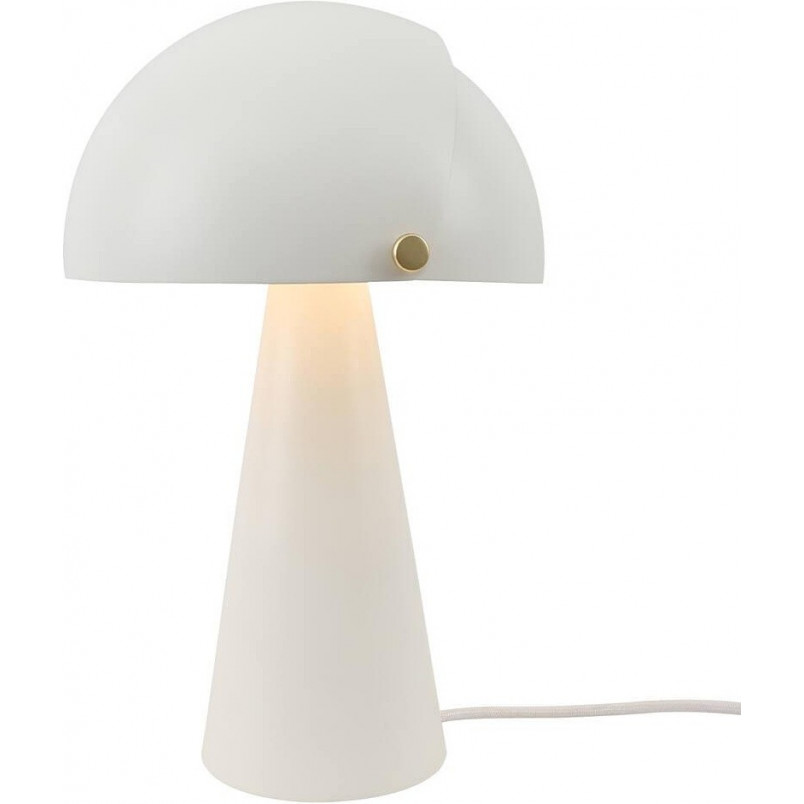 Lampa stołowa retro Align biała | Design For The People