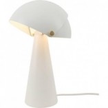 Lampa stołowa retro Align biała | Design For The People