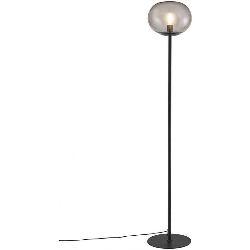 Lampa podłogowa Alton - Nordlux | Szkło dymione, czarny