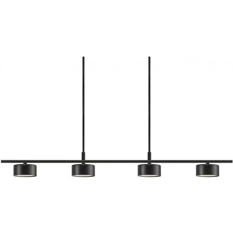 Lampa wisząca LED Clyde czarna 115cm | Nordlux
