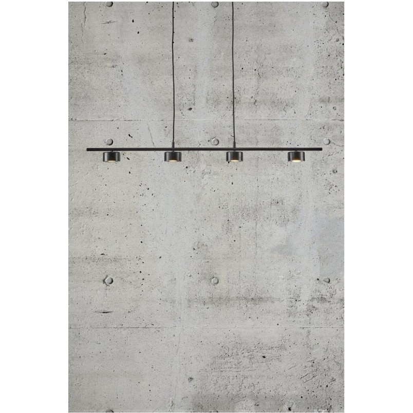 Lampa wisząca LED Clyde czarna 115cm | Nordlux