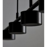Lampa wisząca LED Clyde czarna 115cm | Nordlux