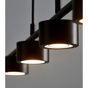 Lampa wisząca LED Clyde czarna 115cm | Nordlux