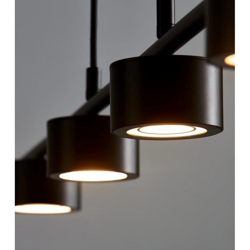 Lampa wisząca LED Clyde czarna 115cm | Nordlux