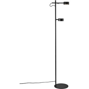 Lampa podłogowa podwójna Clyde LED czarna marki Nordlux