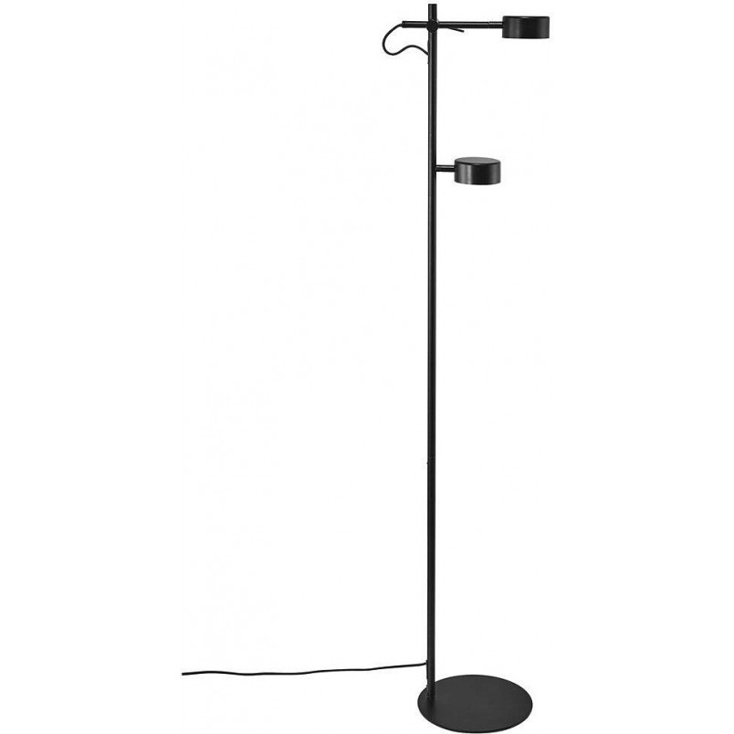 Lampa podłogowa LED czarna Clyde | Nordlux - Nowoczesny design