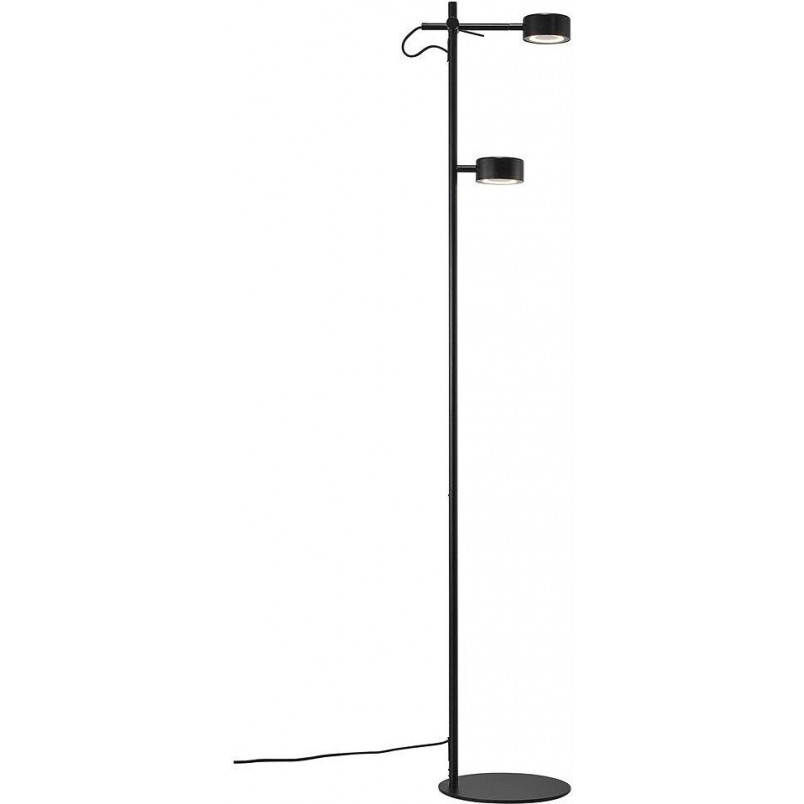 Lampa podłogowa LED czarna Clyde | Nordlux - Nowoczesny design