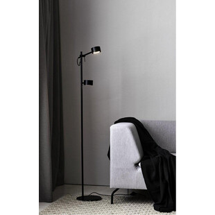 Lampa podłogowa LED czarna Clyde | Nordlux - Nowoczesny design