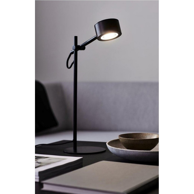 Lampa biurkowa LED Clyde czarna | Nordlux - Nowoczesne oświetlenie