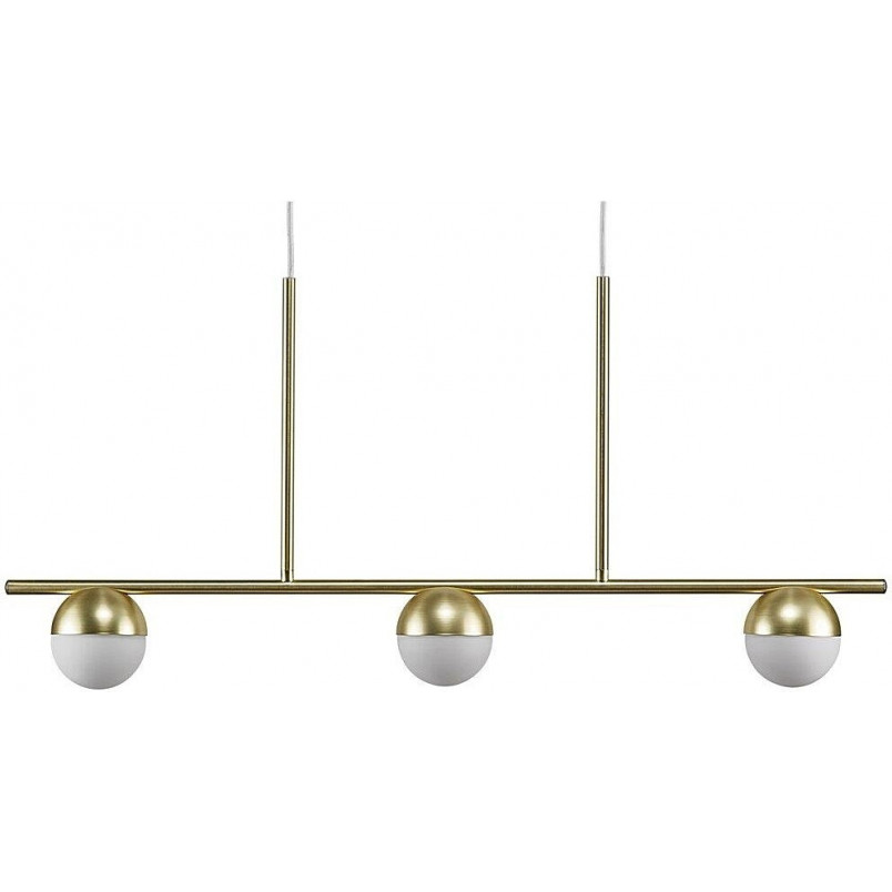 Lampa Nordlux Contina III - Szklane Kule Mosiężna | Sklep Lamp
