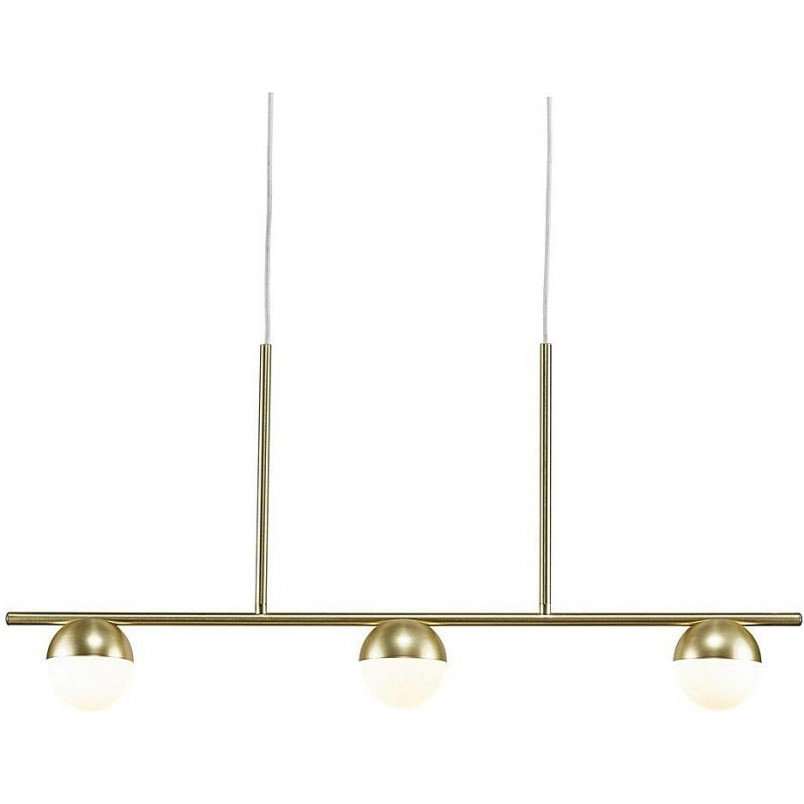 Lampa Nordlux Contina III - Szklane Kule Mosiężna | Sklep Lamp