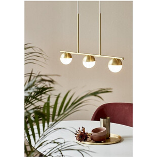 Lampa Nordlux Contina III - Szklane Kule Mosiężna | Sklep Lamp