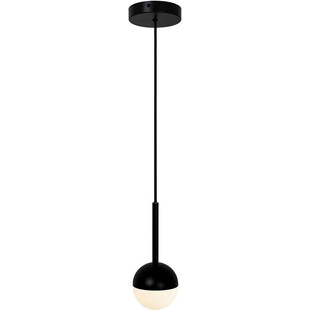Lampa wisząca Nordlux Contina - czarna kula | Sklep z lampami