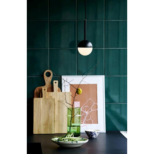 Lampa wisząca Nordlux Contina - czarna kula | Sklep z lampami