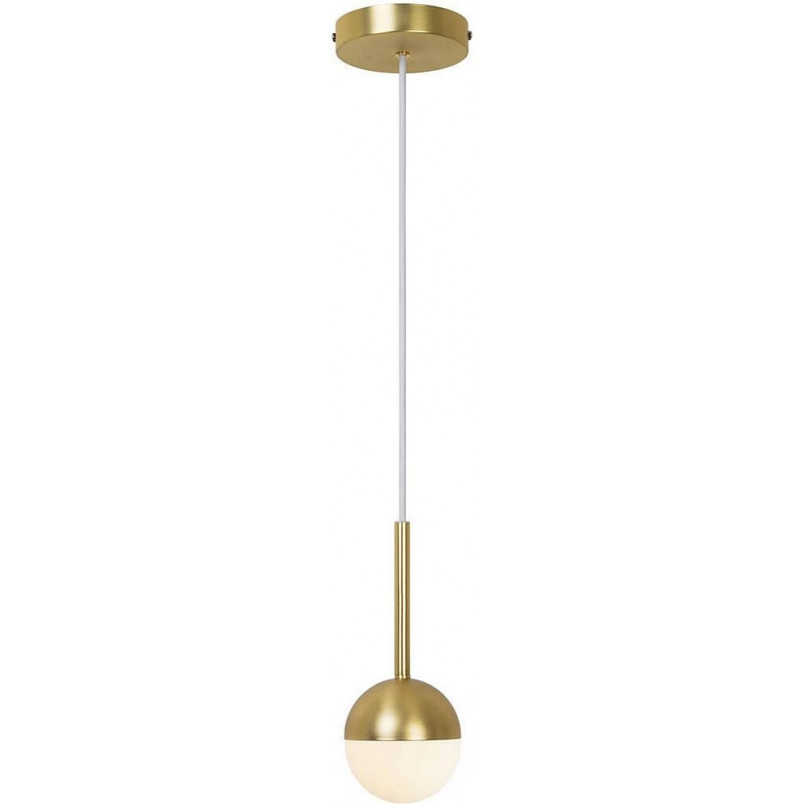 Lampa wisząca Contina Nordlux - Szklana kula, mosiądz | Sklep Lamp