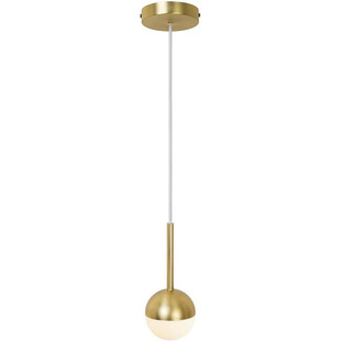 Lampa wisząca Contina Nordlux - Szklana kula, mosiądz | Sklep Lamp