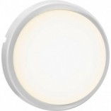 Kinkiet elewacyjny Cuba Energy Round LED biały | Nordlux