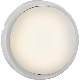 Kinkiet elewacyjny Cuba Energy Round LED biały | Nordlux