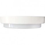 Kinkiet elewacyjny Cuba Energy Round LED biały | Nordlux