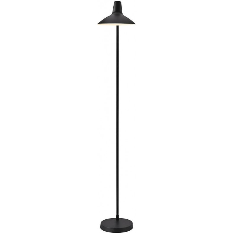 Lampa podłogowa loft Darci czarna - Design For The People