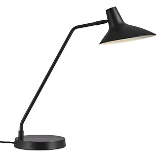 Lampa stołowa loft Darci czarna - Design For The People