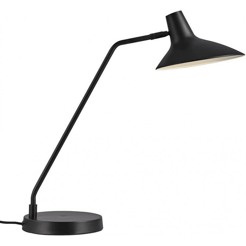 Lampa stołowa loft Darci czarna - Design For The People