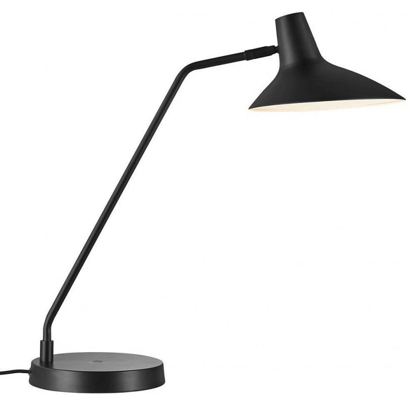 Lampa stołowa loft Darci czarna - Design For The People