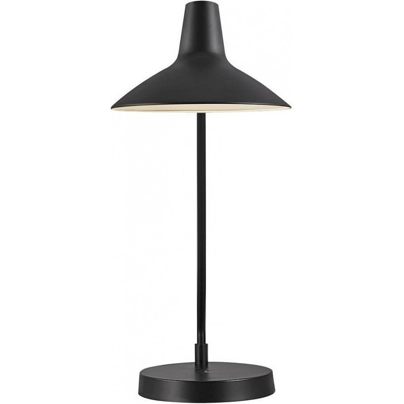 Lampa stołowa loft Darci czarna - Design For The People