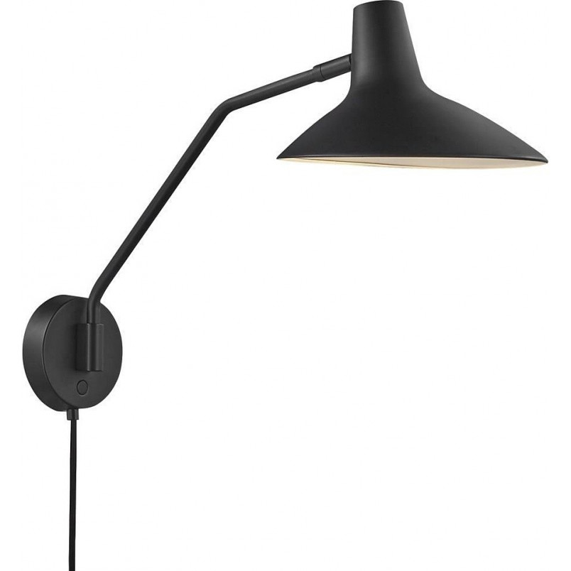 Kinkiet Loft Czarny Darci - Design For The People