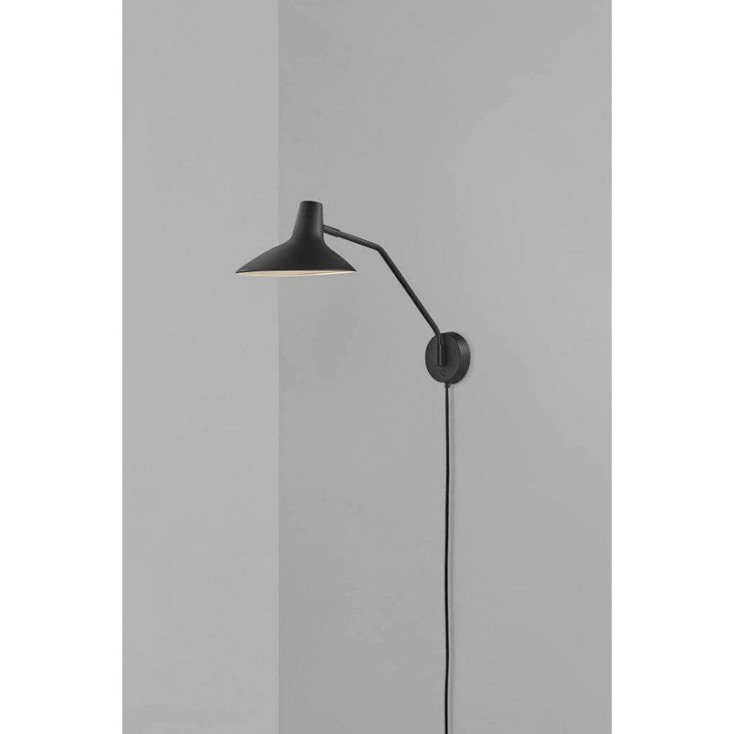 Kinkiet Loft Czarny Darci - Design For The People